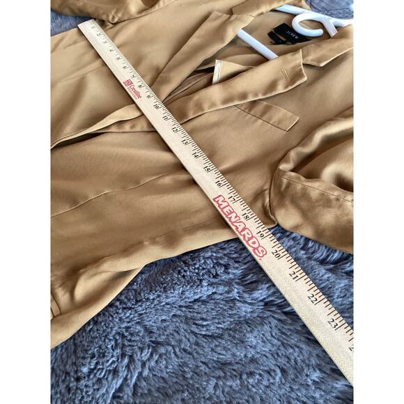 J. Crew Alfie Alfie Blazer in Gramercy Twill Single Breasted Jacket Brown Size 2 - Picture 9 of 11